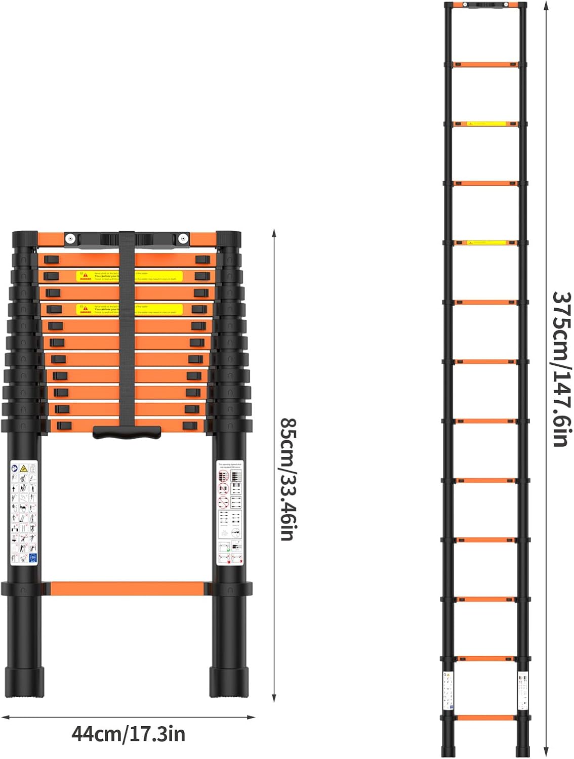ClimbMax™ Teleskooppitikkaat